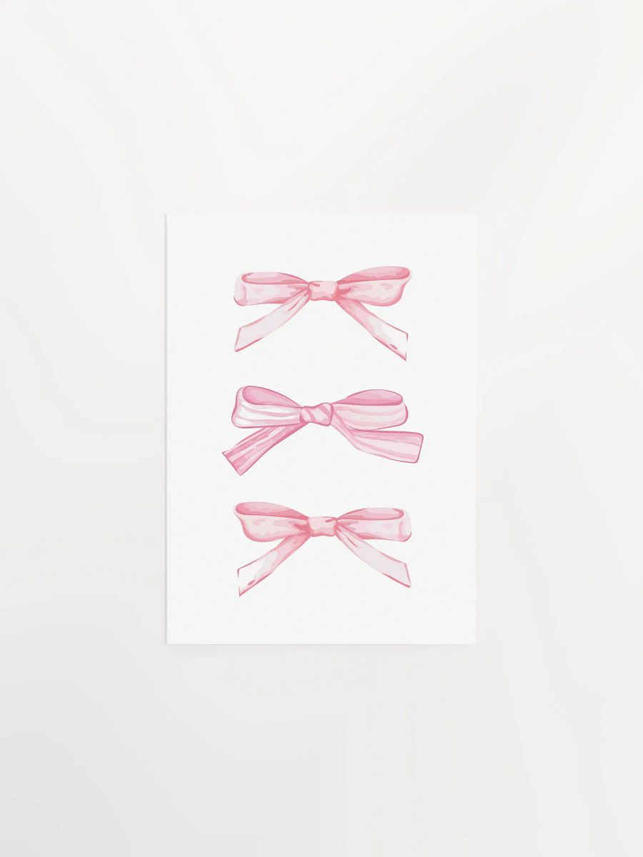 Pink Bows Coquette Print product image (5)