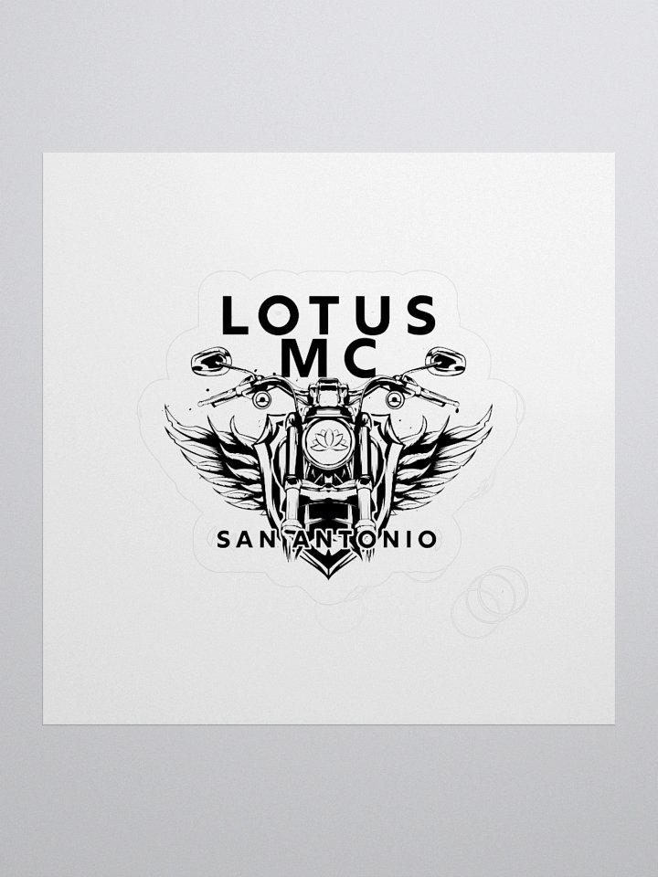 San Antonio Lotus MC Sticker product image (3)