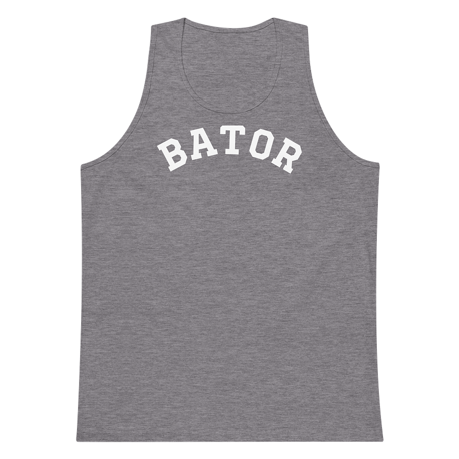 Bator Varsity Tank (White Logo) product image (5)