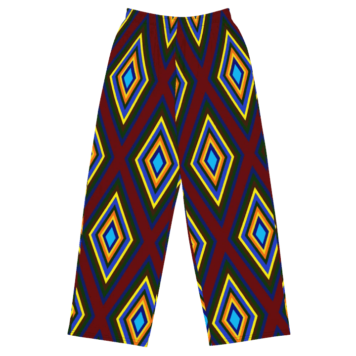 Colorful Diamonds Wideleg Pants product image (2)