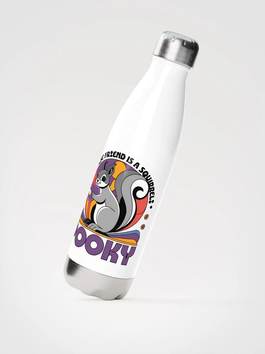Water Bottle: My Best Friend is a Squirrel Named Pooky, Purple Font product image (2)