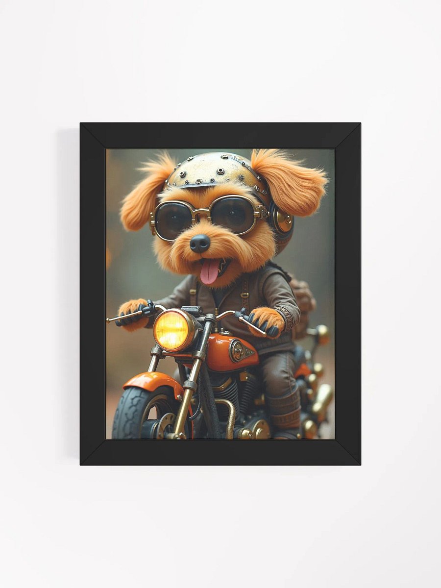 Rider Pup Framed Matte Poster product image (4)