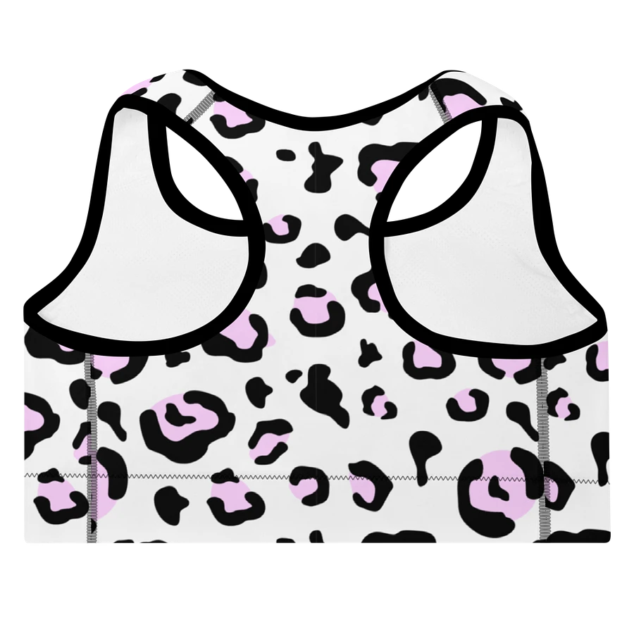 Pastel Leopard Print All-Over Padded Sports Bra product image (2)