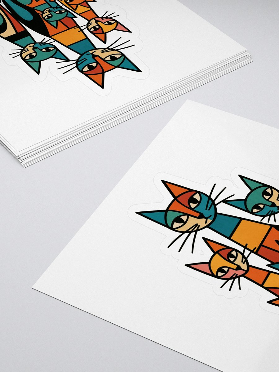 Whiskered Whimsy Stickers Set product image (4)