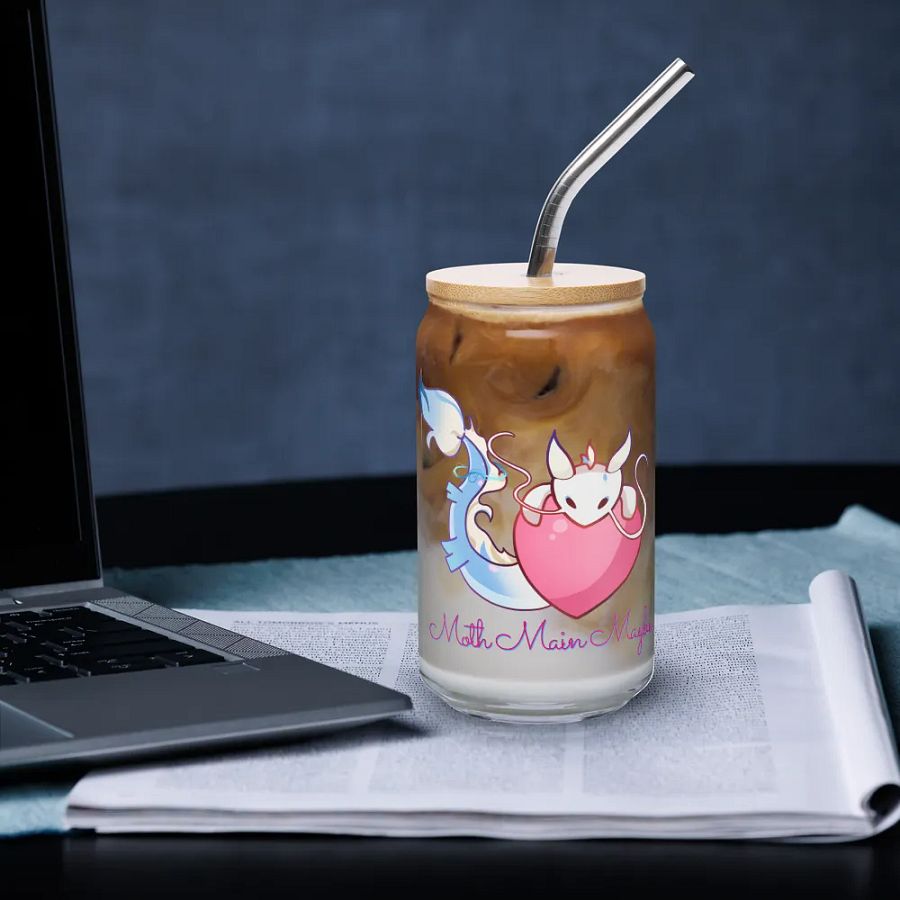 Moth Glass with Heart Logo product image (5)