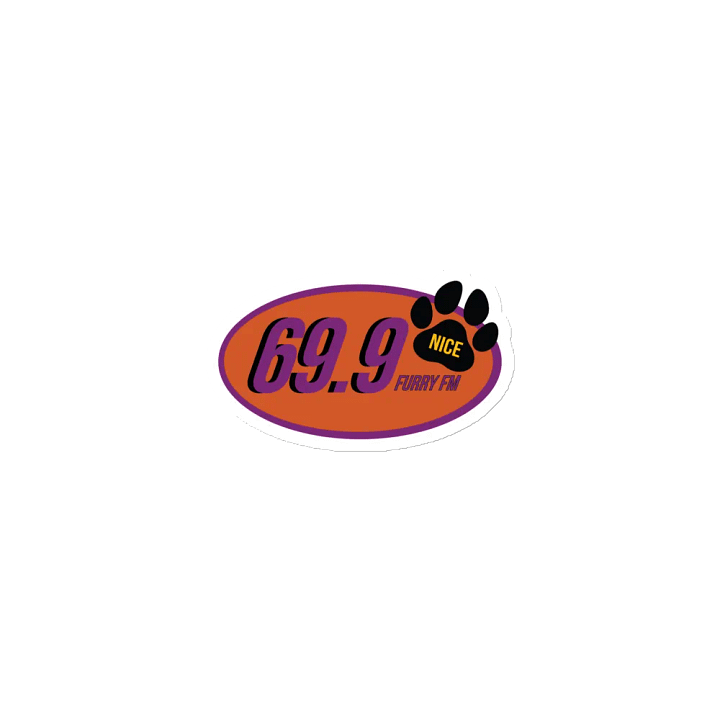 "69.9 Furry FM" Fridge Magnet product image (1)