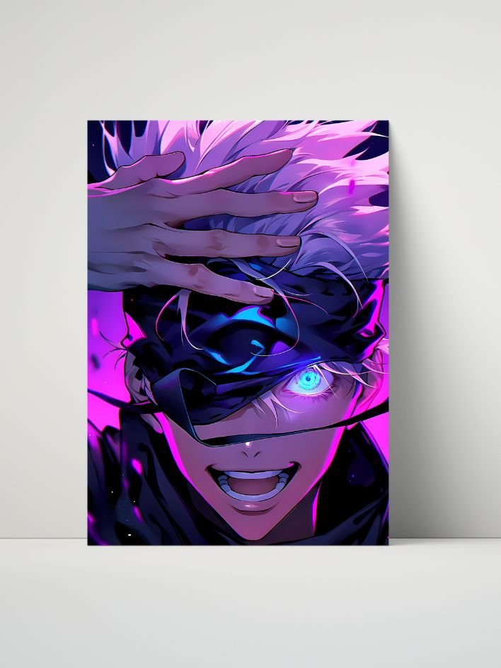 Jujutsu Kaisen – Gojo Satoru Limitless Surge – 8x10 Metal Print product image (1)