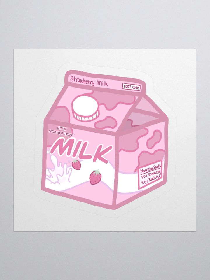 SinisterSushii Strawberry Milk Sticker product image (1)