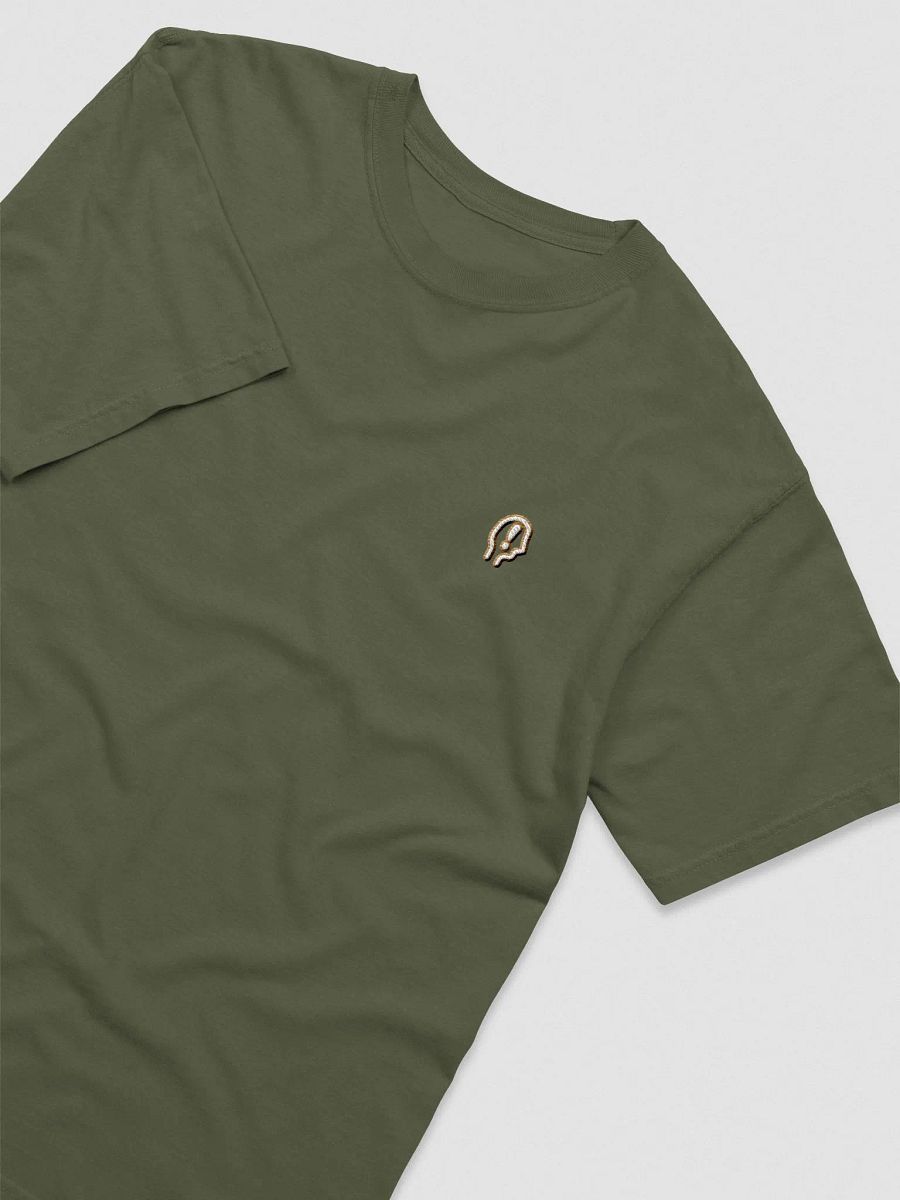 EXCLAIMING MENTALLY (L.C., lined brass) embroidered garment dyed tee product image (39)