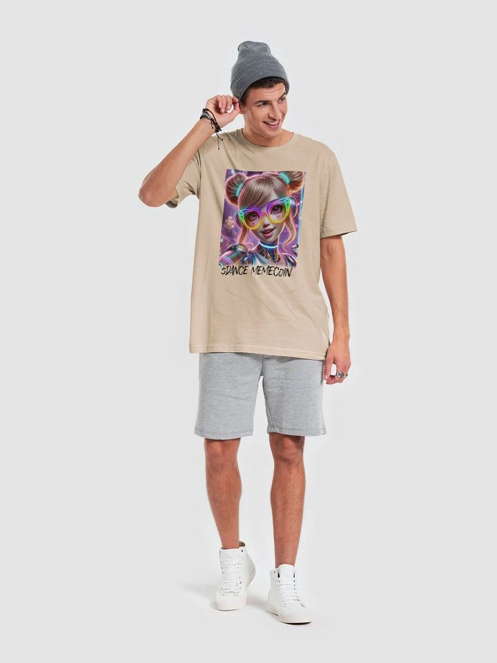 AI ROBO DOLL - DANCE MEMECOIN - PREMIUM TEE - TAN product image (1)