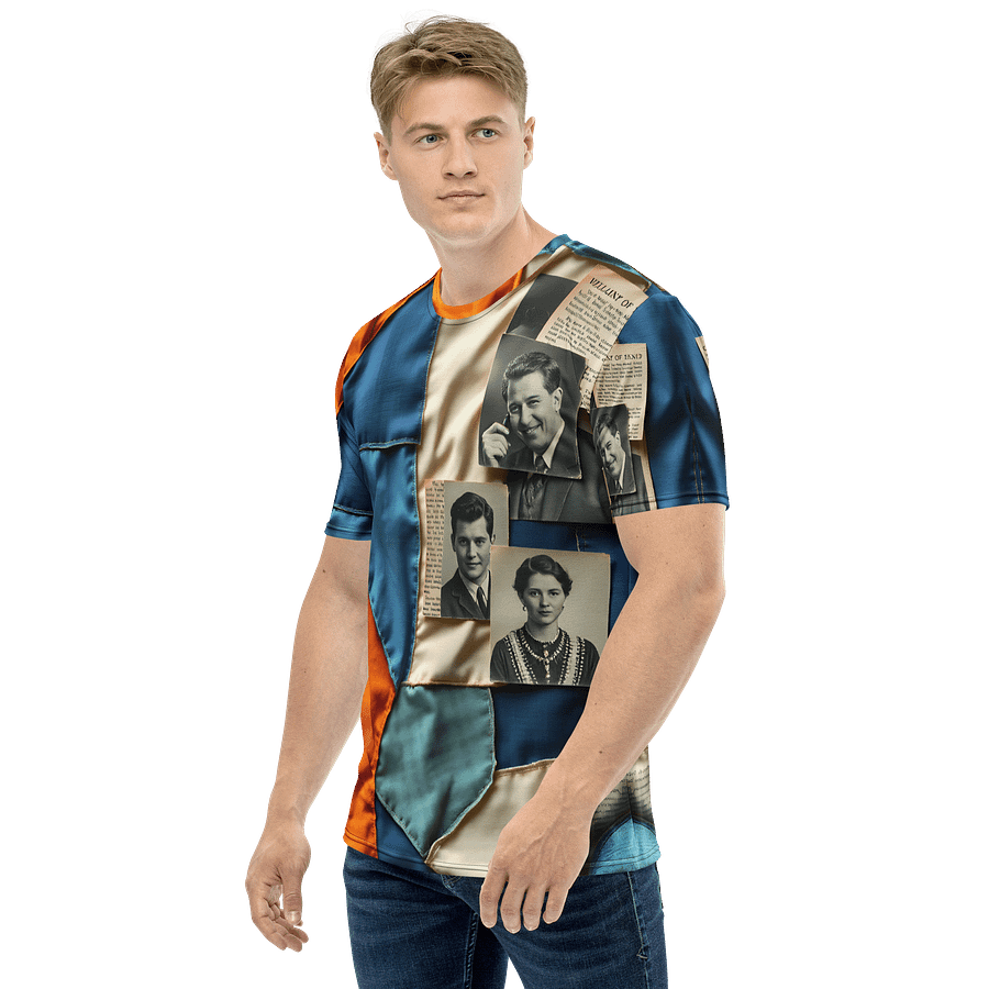 Heirloom Quilt Photo Tee - Vintage Family Collage product image (2)