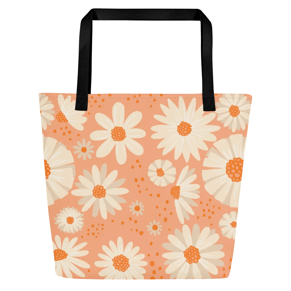 " D3" Peachy Blooms Tote product image (3)
