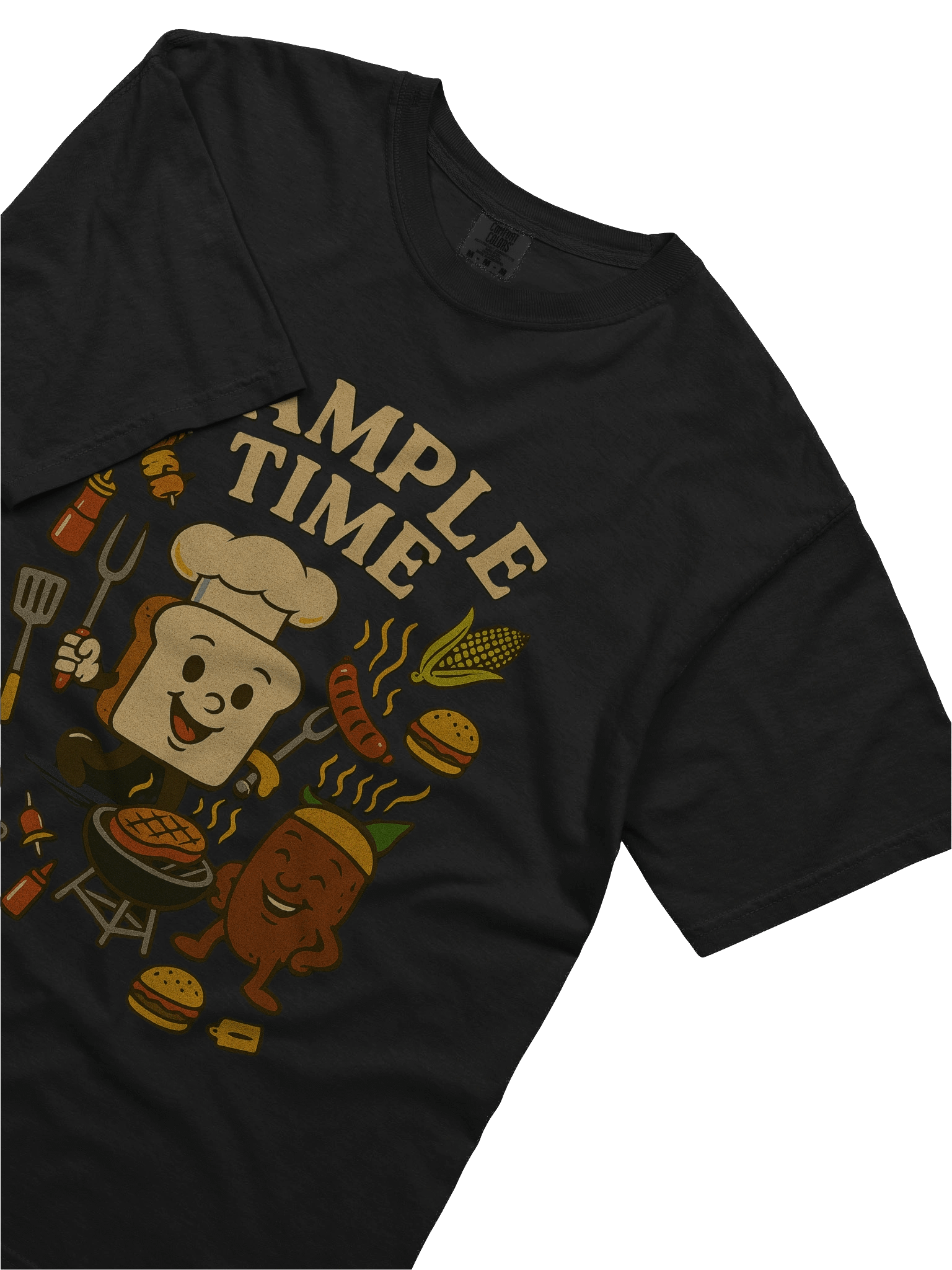 BBQ Bonanza Cartoon T-Shirt product image (42)