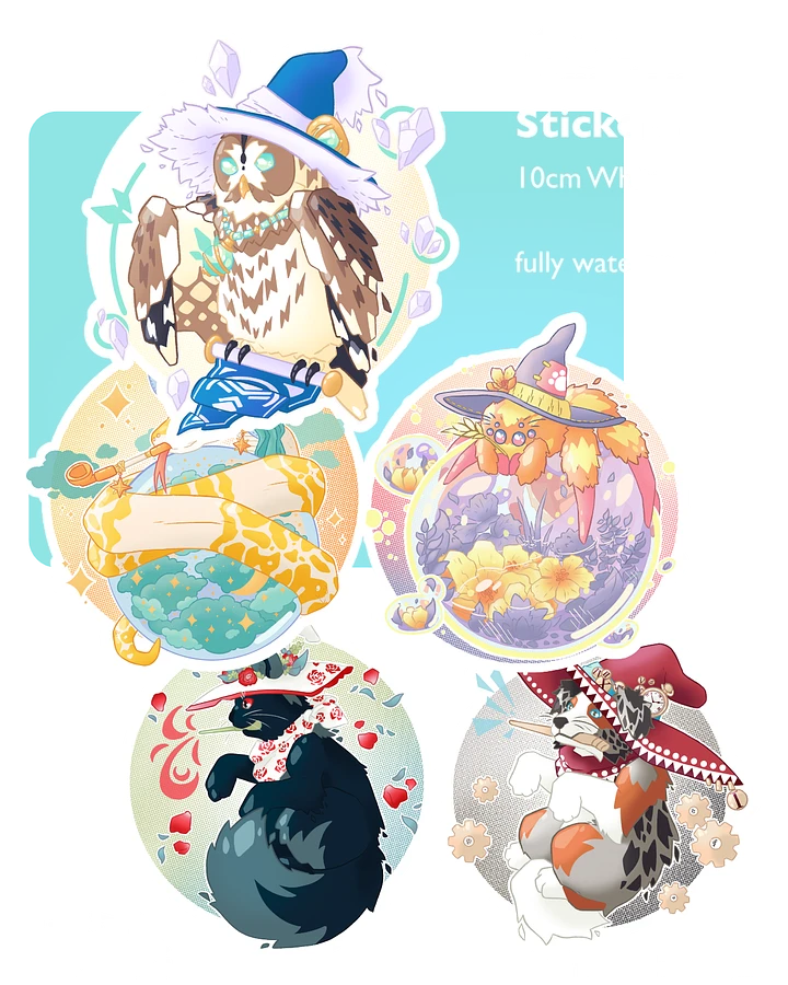Magic Familiars Stickers ⸱ Series 1 product image (1)