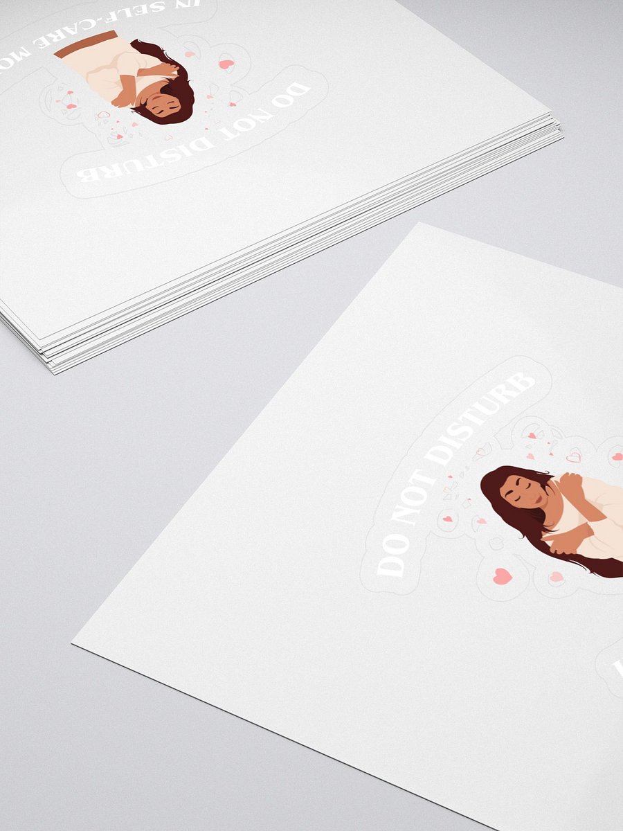 Do Not Disturb: Self-Care Mode Sticker product image (4)