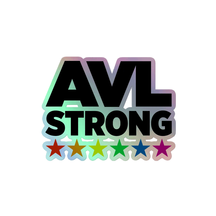 AVL Strong Holographic Sticker product image (2)