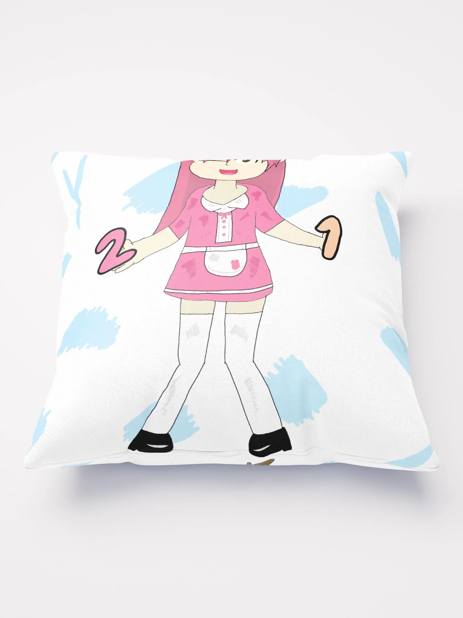 COOKY USAGIDA THE CLASSICS COLLECTION: PINK BUNNY MAID + T-DOLL BODY PILLOW product image (1)