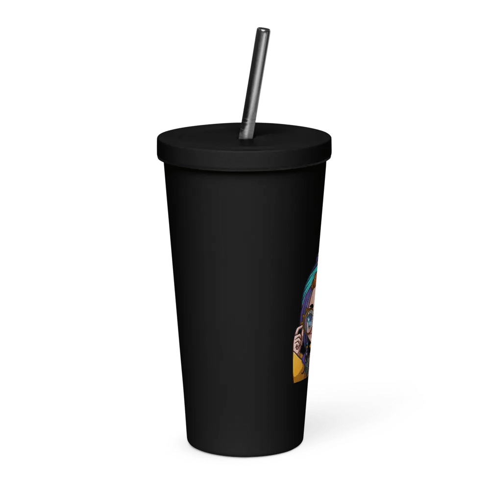 CinCityLive Insulated Tumbler w/Straw product image (8)