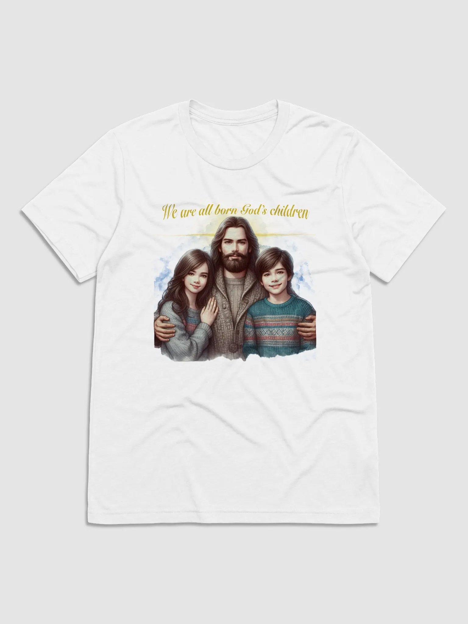 We are all born God's Children - Triblend Short Sleeve T-Shirt product image (1)