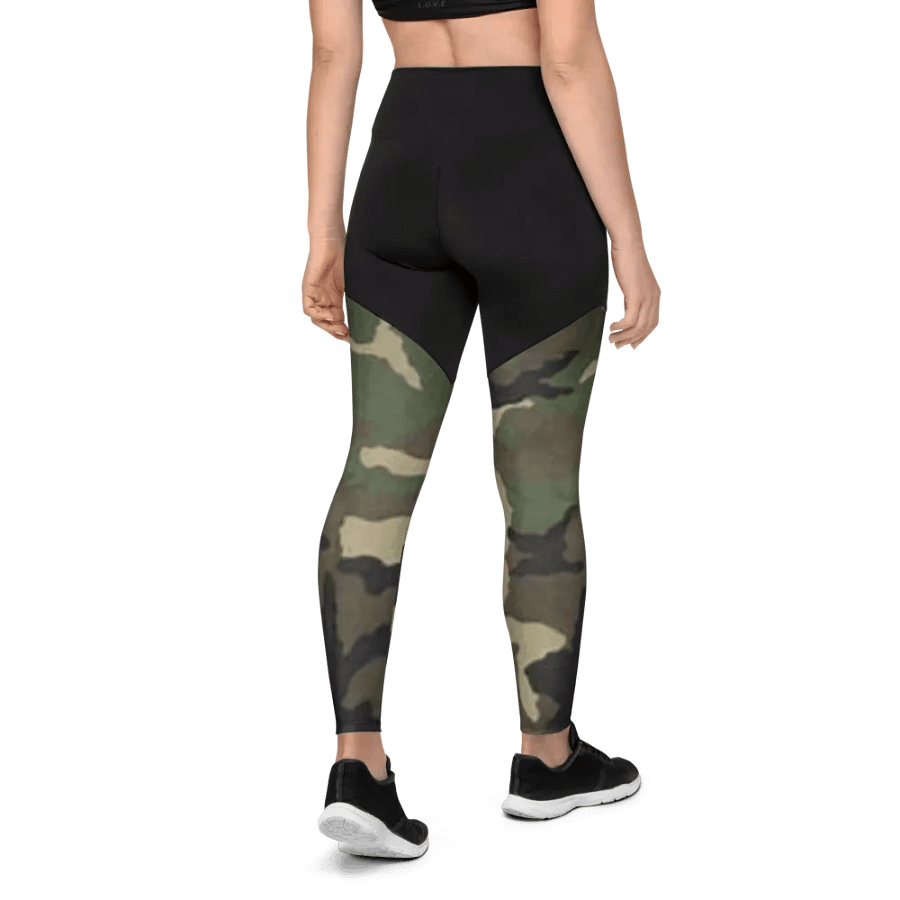 Faithful Camo: Compression Leggings - Woodland product image (8)