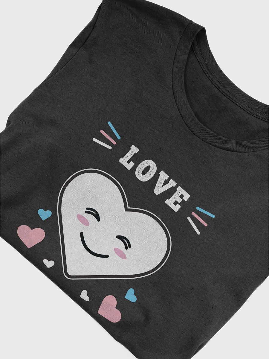Heart Face Love Wins LGBTQ Transgender Pride T-Shirt product image (4)
