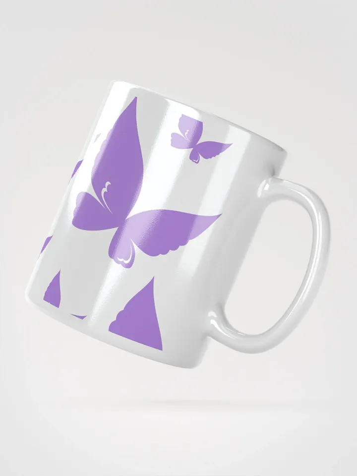 Purple Butterfly Ballet Mug product image (5)