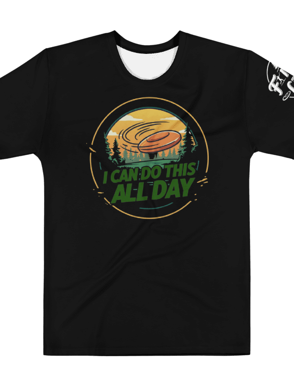 Fancy Lads Men's Black T-Shirt "I Can Do This All Day" product image (1)