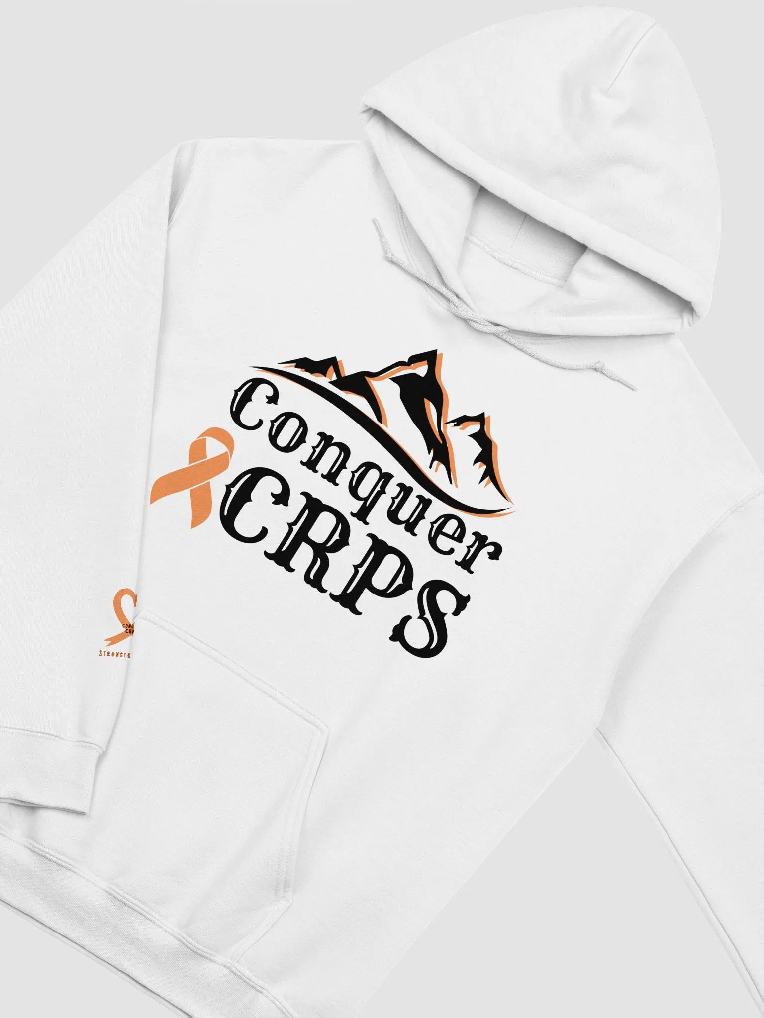 OFFICIAL Conquer CRPS Do Not Touch LEFT Arm Hoodie product image (46)