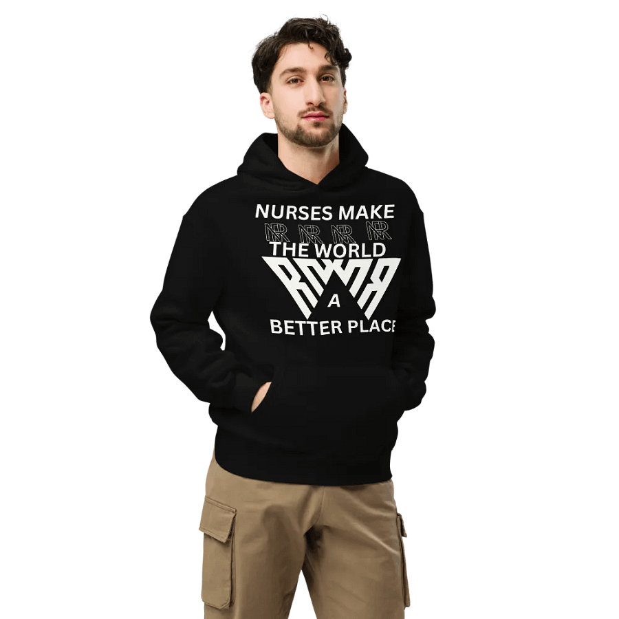Tri-Wave Emblem Oversized Hoodie product image (7)