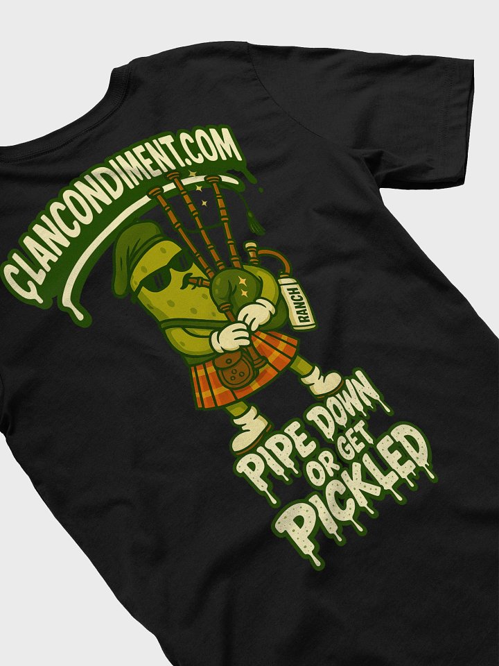 Pickle Ranch Piper Tee – Pipe Down or Get Pickled! product image (1)