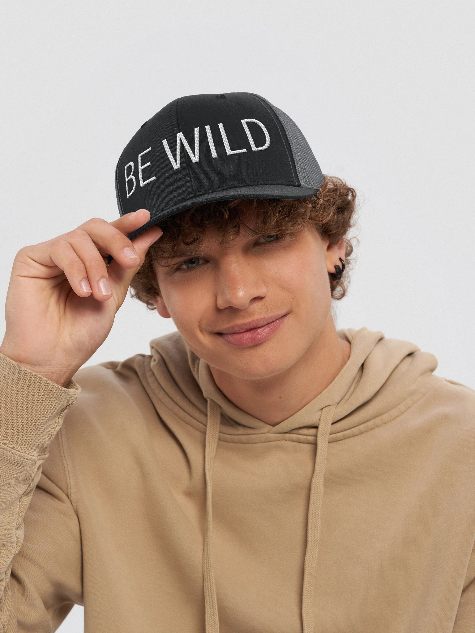 Be Wild Trucker Hat product image (6)