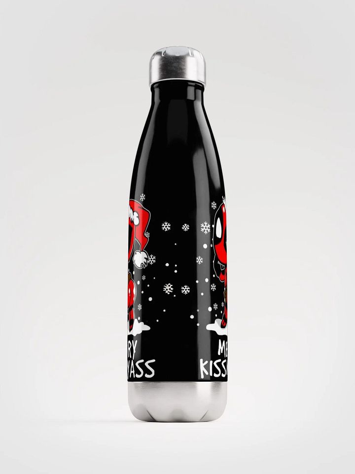 Santa's Secret Message Stainless Steel Water Bottle product image (1)