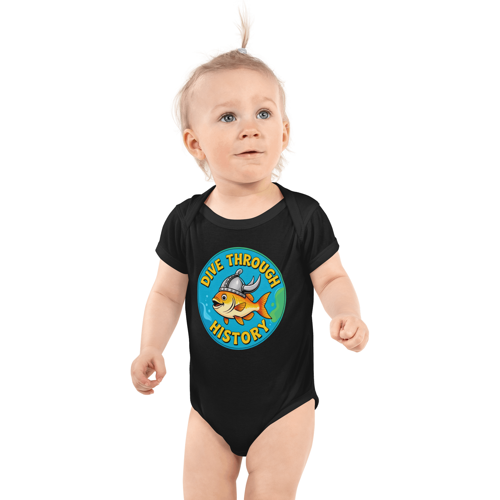 Viking Fish Baby Onesie product image (1)