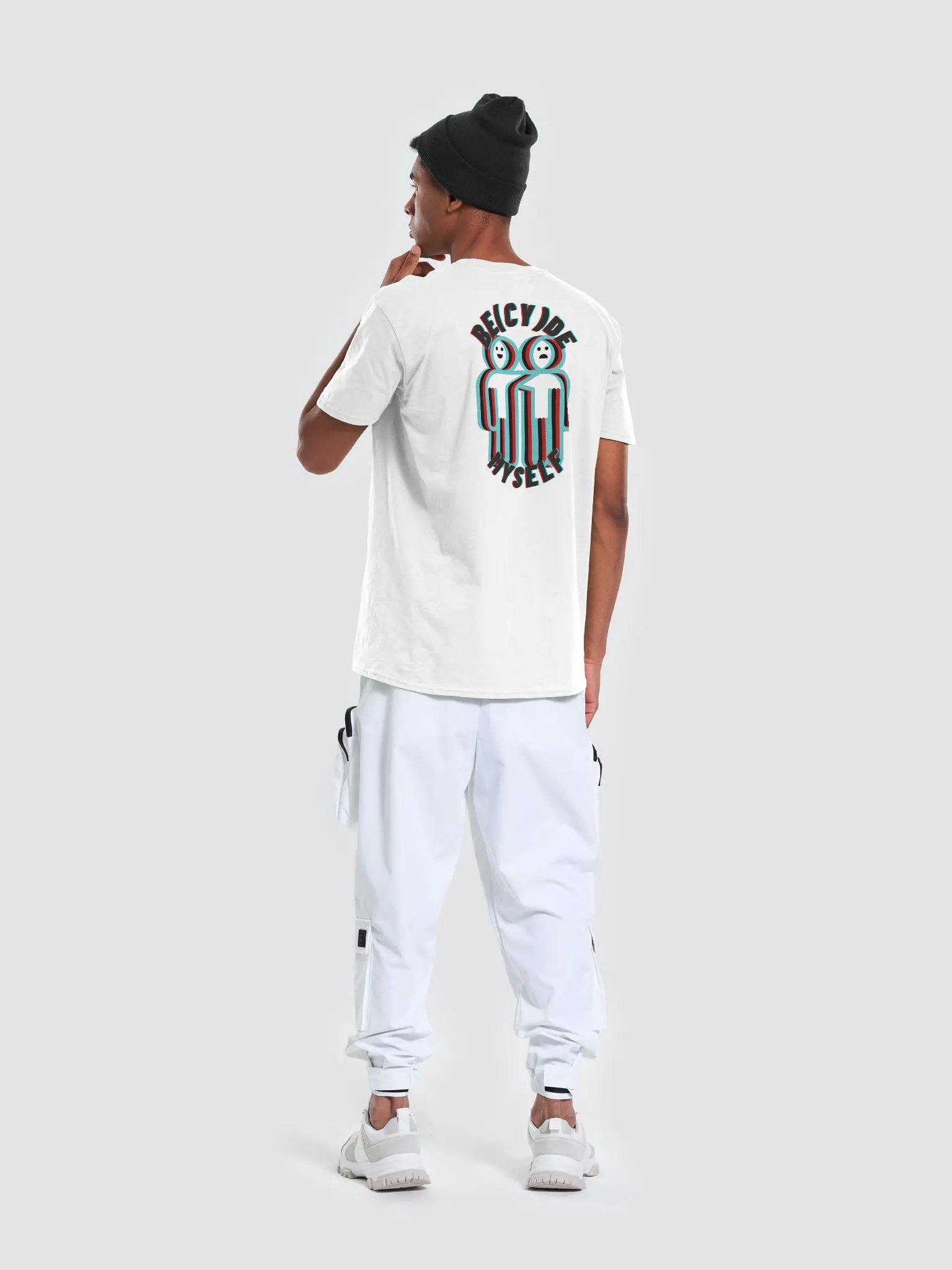 Be(cy)de Myself T-Shirt Front & Back Logo product image (6)