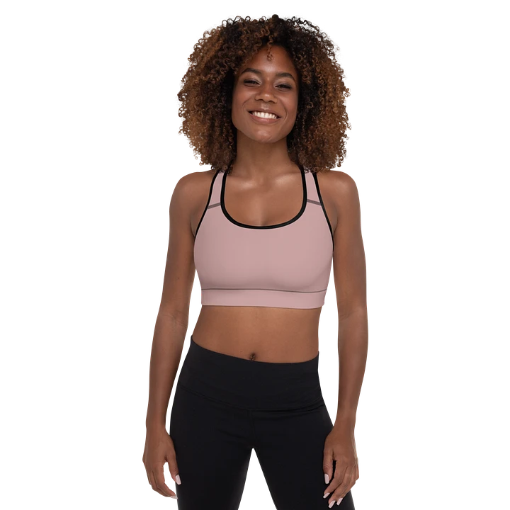 Sleek Comfort Padded Sports Bra product image (2)