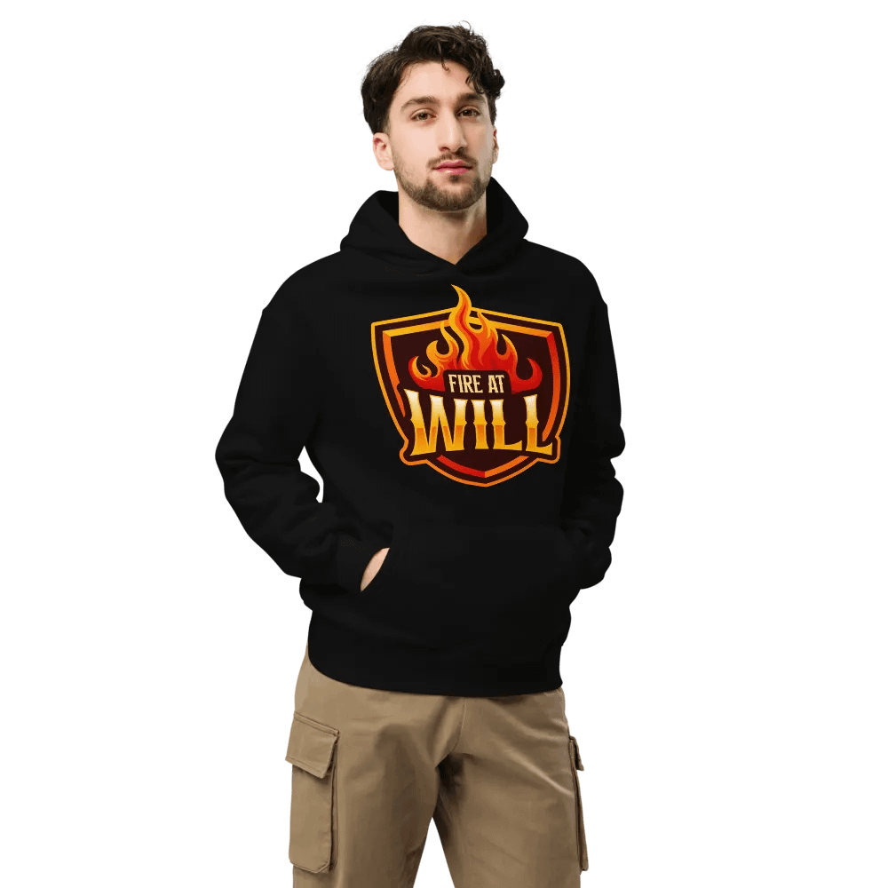 Fire At Will Logo Hoodie product image (7)