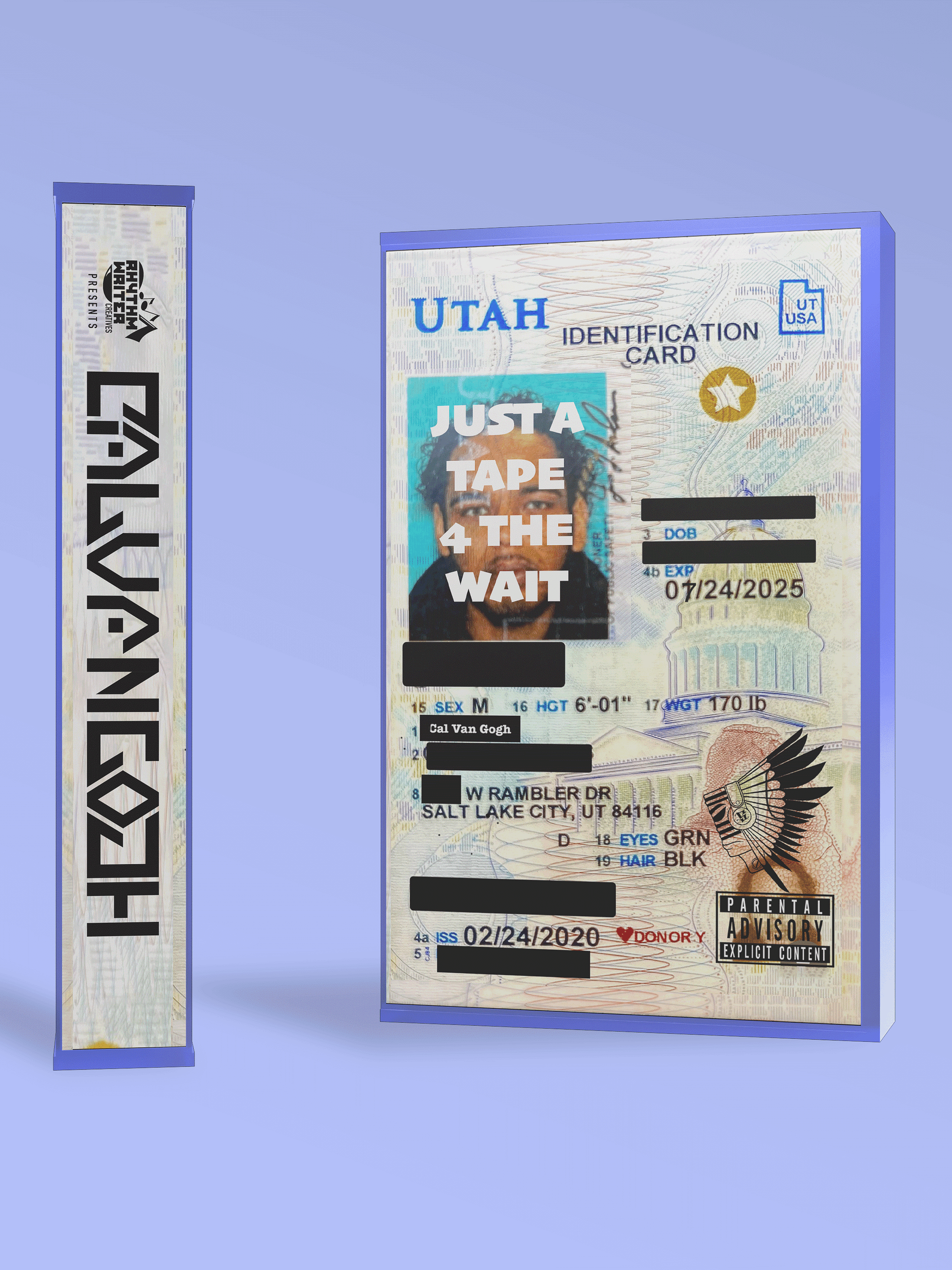 Cal Van Gogh - JUST a TAPE 4 the WAIT (Collector’s Cassette) [Pre-Order] product image (1)
