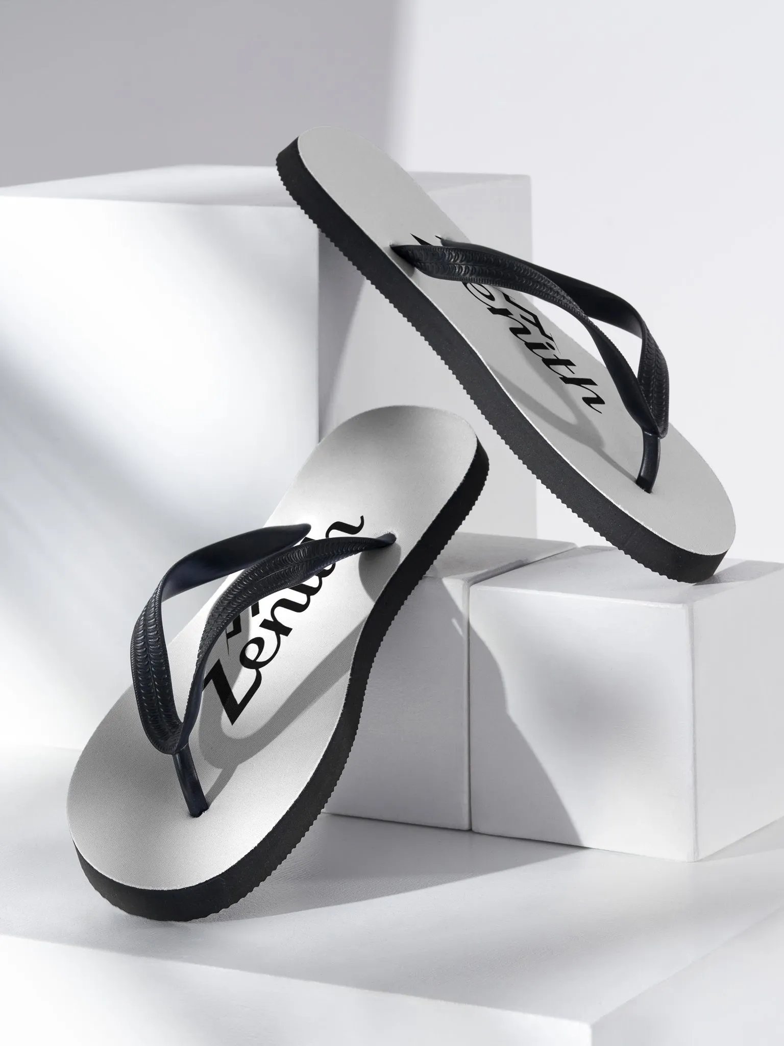 Zenith Unisex Flip Flops with Exclusive Logo Design product image (2)