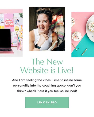 BIG NEWS: my new website just dropped!! 🎉 It’s live, it’s fresh, and it’s the best way to get to know me + how we can work to...
