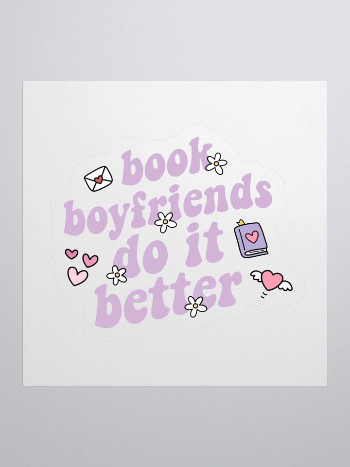 Book Boyfriends Sticker product image (1)