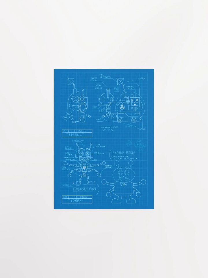 Animatronic Schematics Poster product image (2)