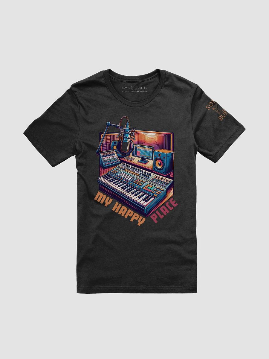 "My Happy Place" T-Shirt (Dark Colors) product image (1)