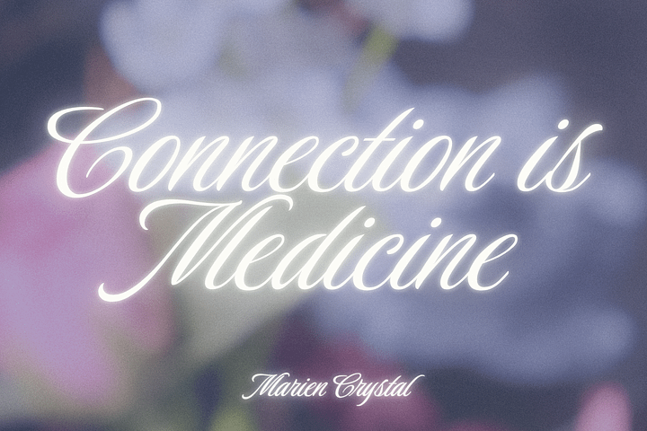 Connection is medicine - Sticker product image (2)