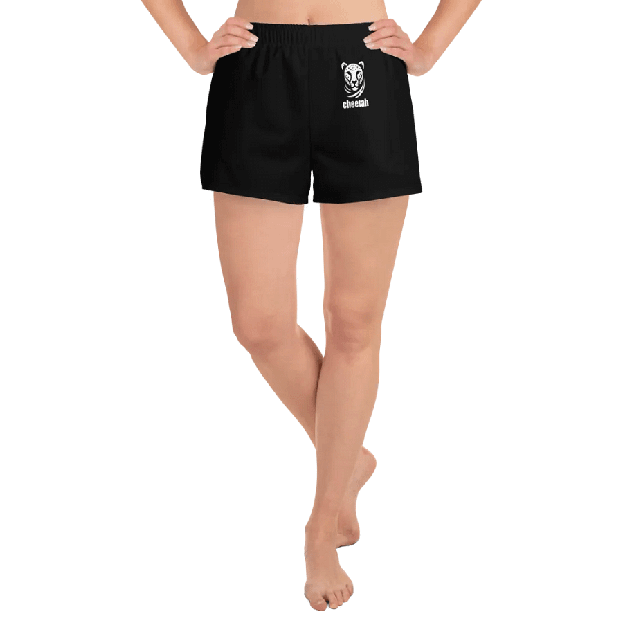 cheetah athletics shorts black (womans) product image (11)
