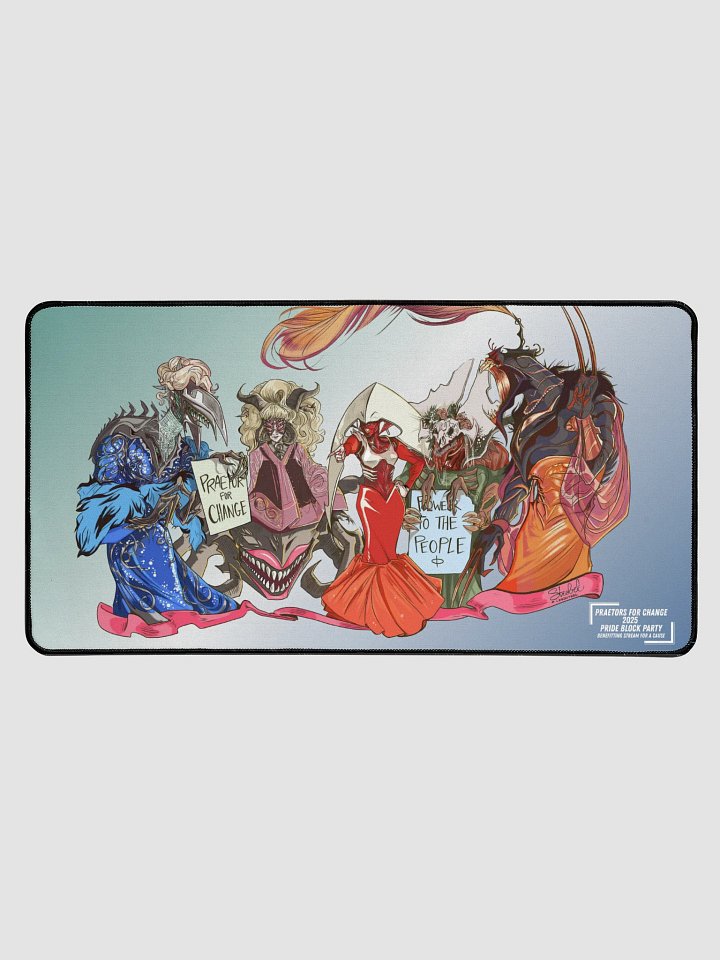 Praetor Pride Playmat/Deskmat -- Gay Flag product image (1)