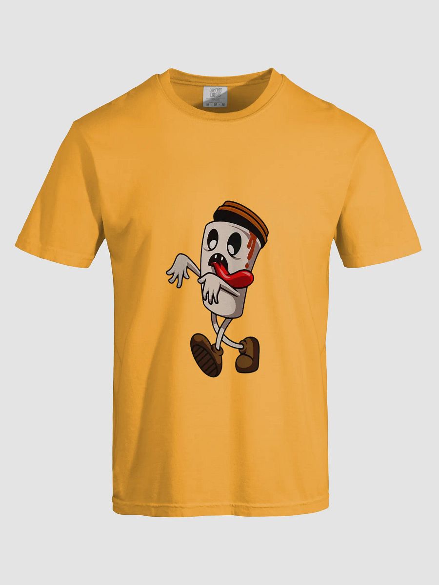 Surprised Coffee Cup Cartoon T-Shirt product image (18)
