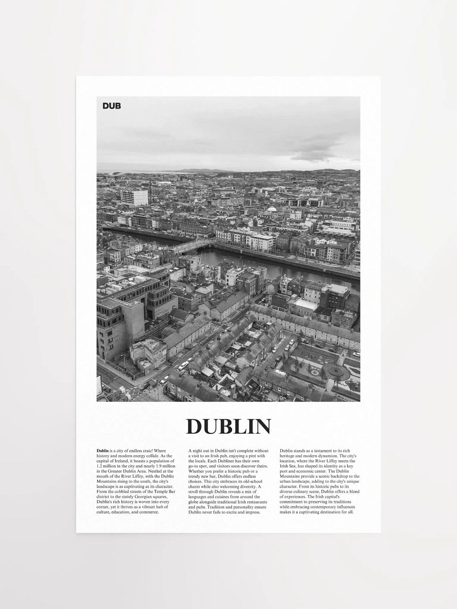 Dublin 02 Newspaper Poster product image (5)
