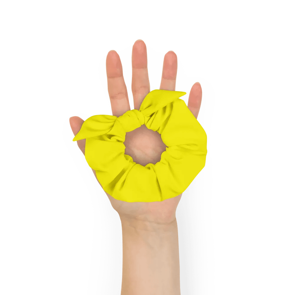 Lemon Yellow Scrunchie product image (7)