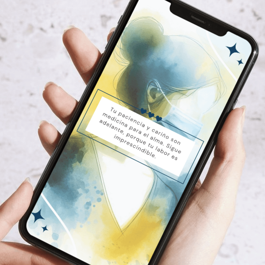 Fondos de Pantalla Motivacionales para Enfermeras y TCAES - Frases Inspiradoras (Pack de 7) product image (7)