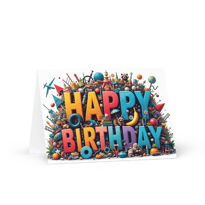 Happy Birthday Card For Autistic People product image (1)